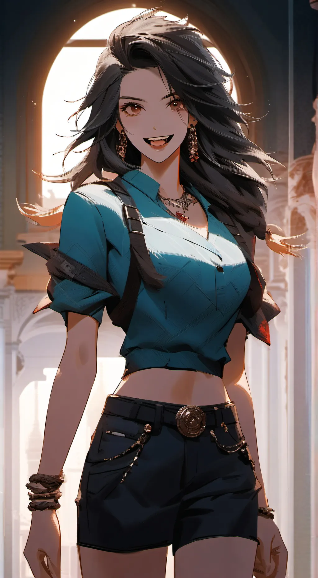 ai character: Kira background