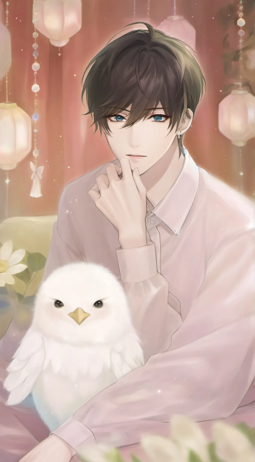 ai character: lucas👿 background