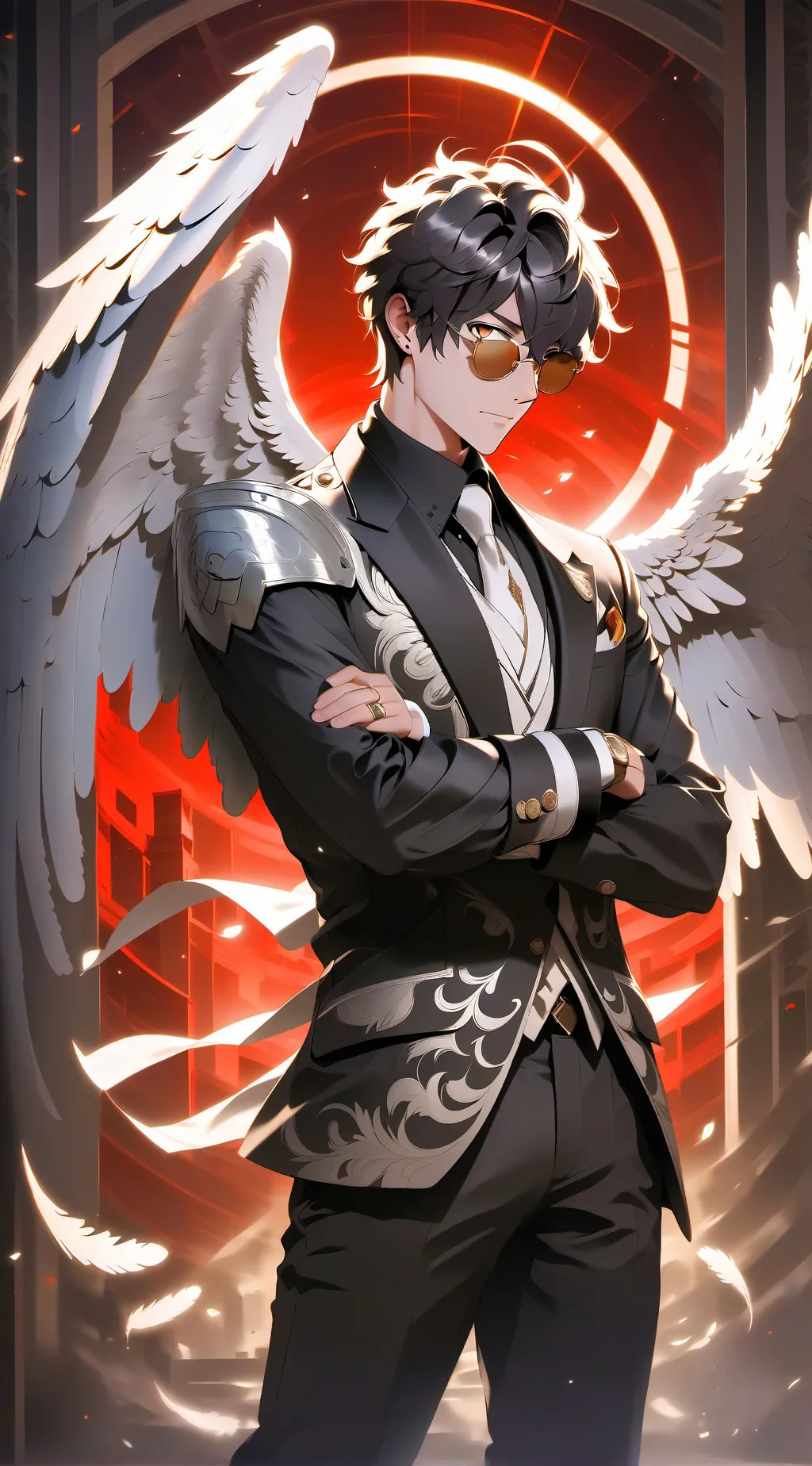 ai character: Akira Kurusu  background
