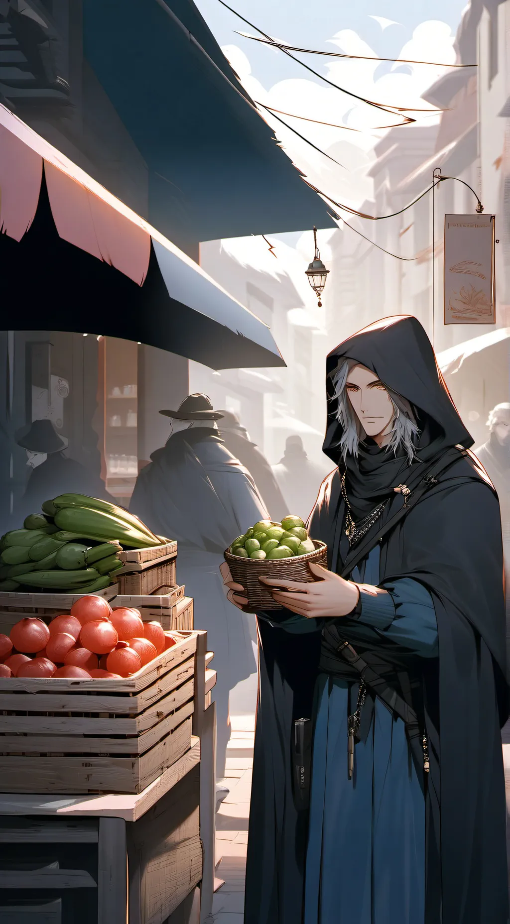 ai character: Calen✨ background