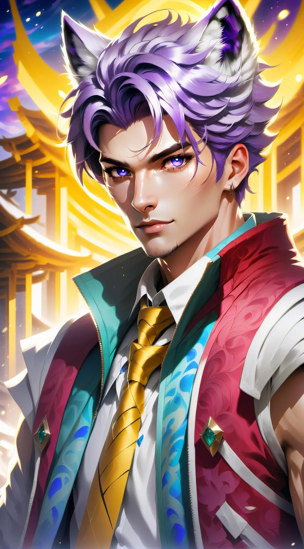 ai character: рональд  background