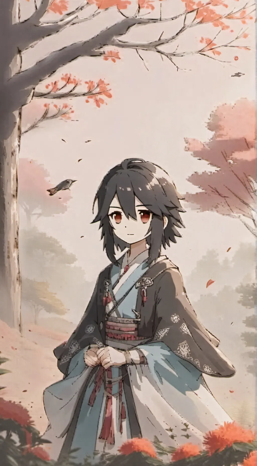 ai character: lilow background