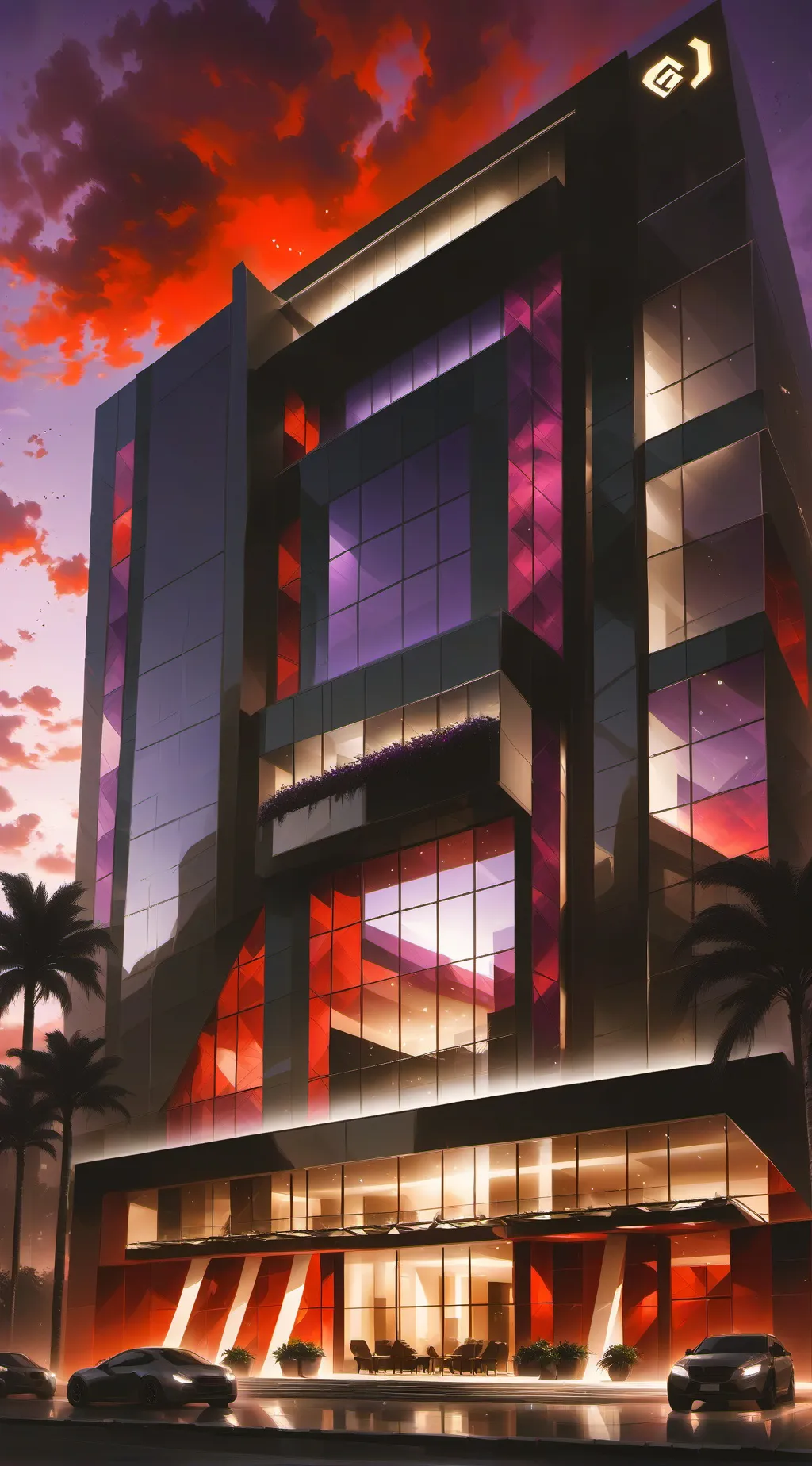 ai character: Hazbin Hotel  background