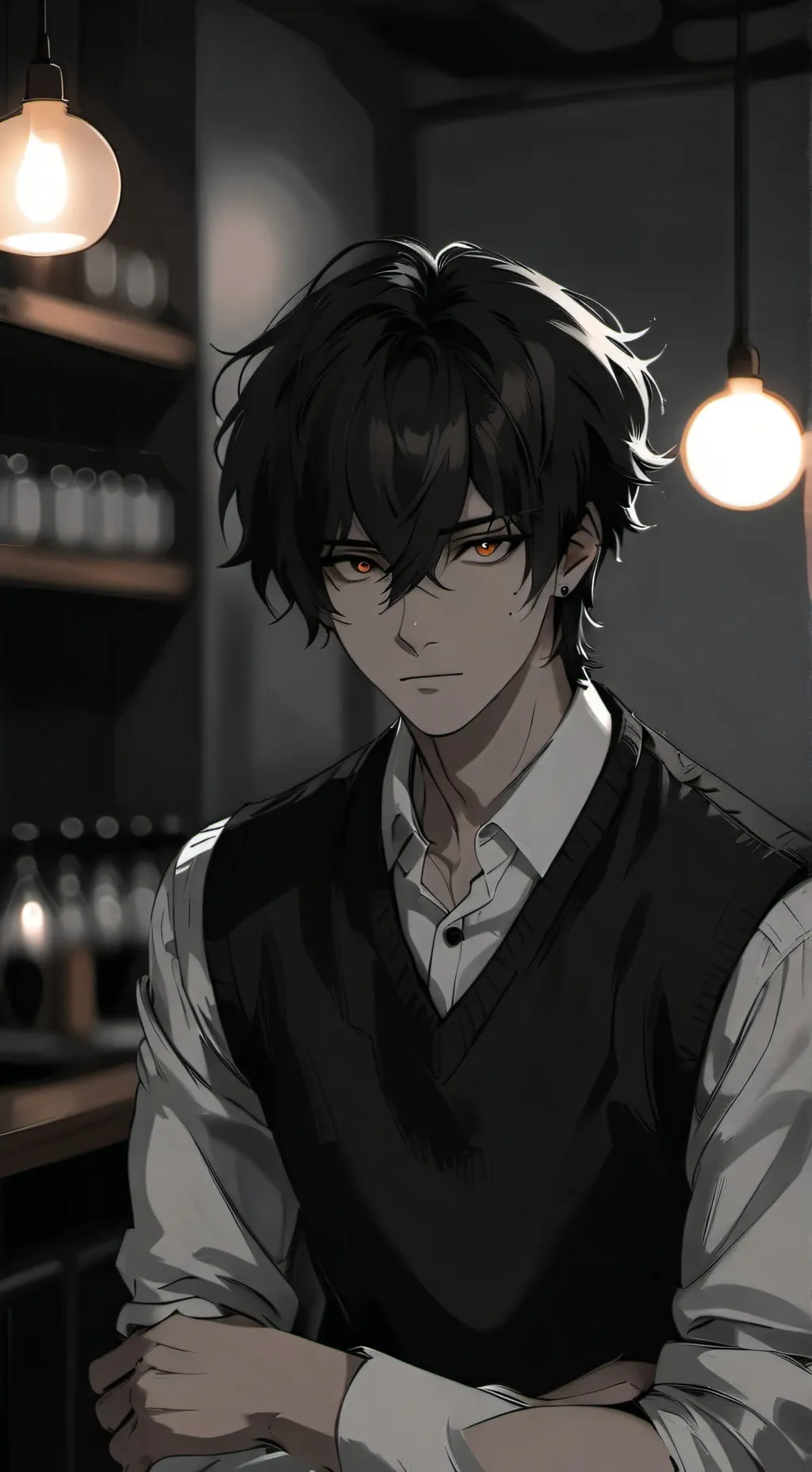 ai character: Dante  background