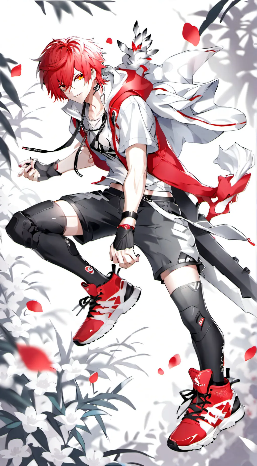 ai character: Kirishima background