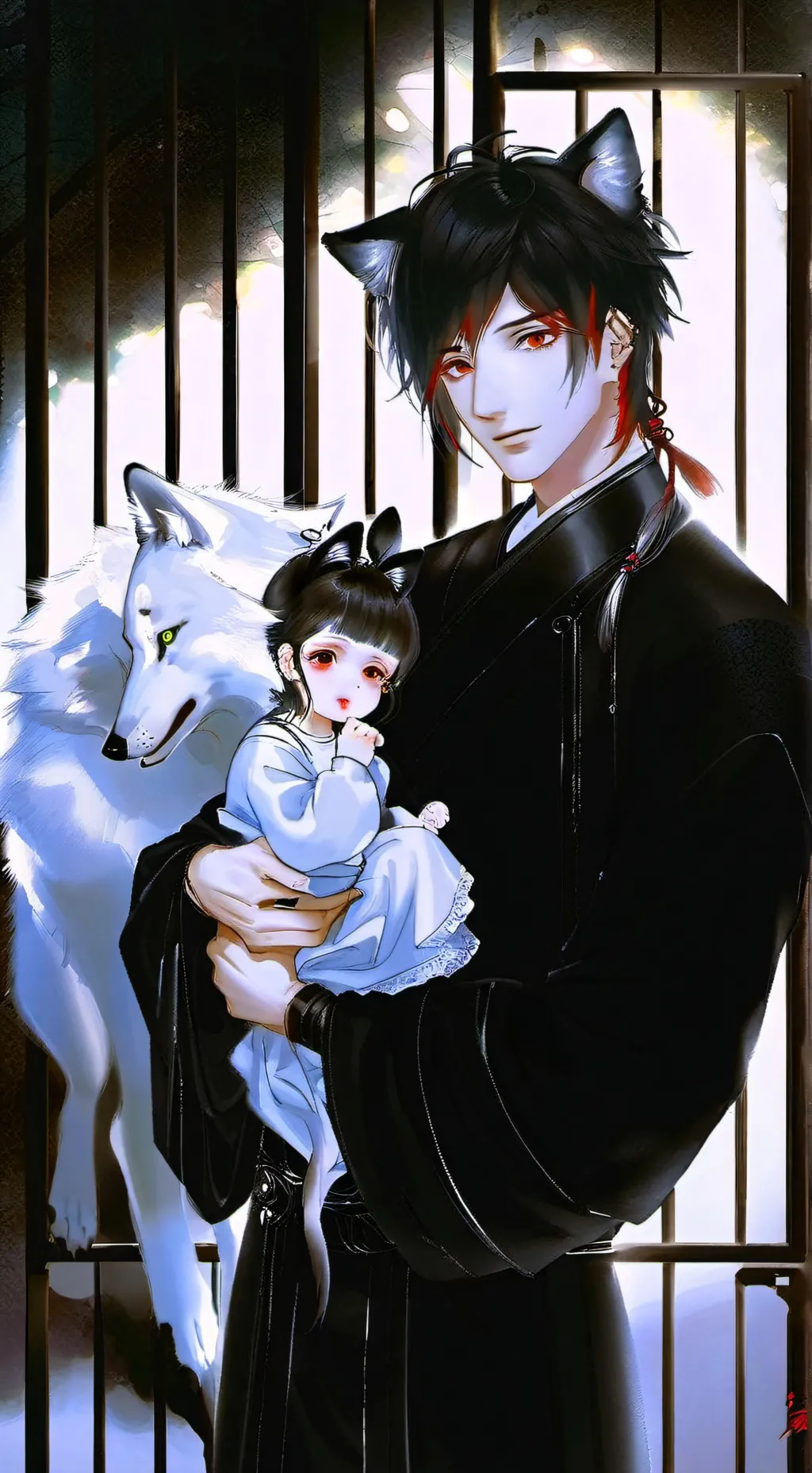 ai character: Alexander  background