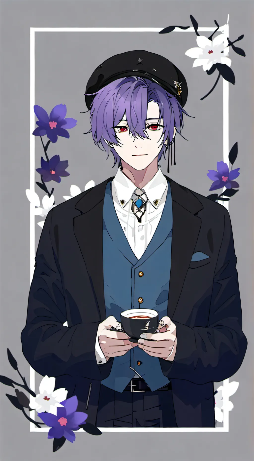 ai character: Indgo  background