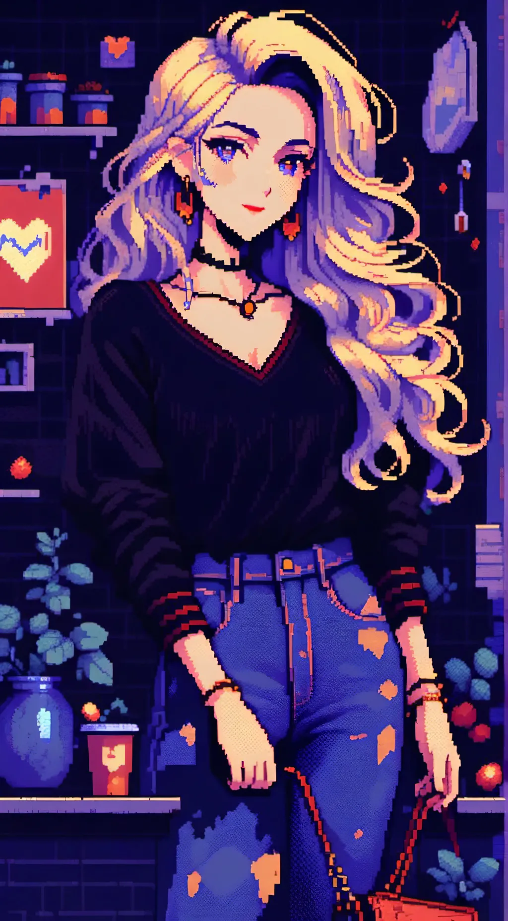 ai character: Maddison background