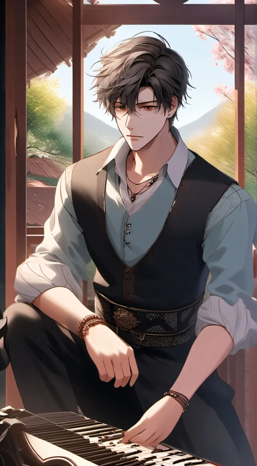 ai character: Марк background