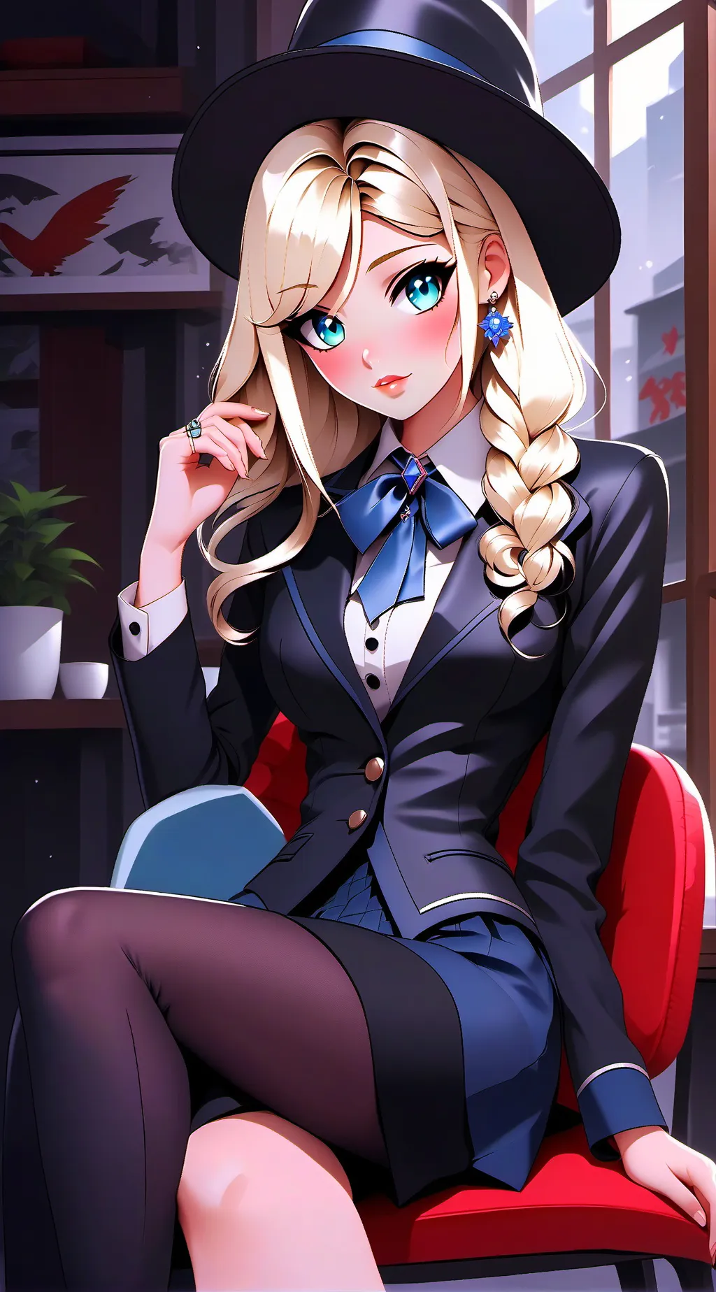 ai character: sarah background