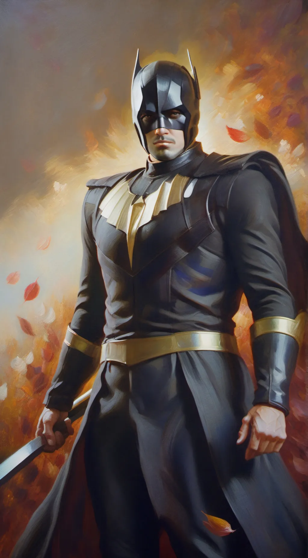 ai character: Batman background