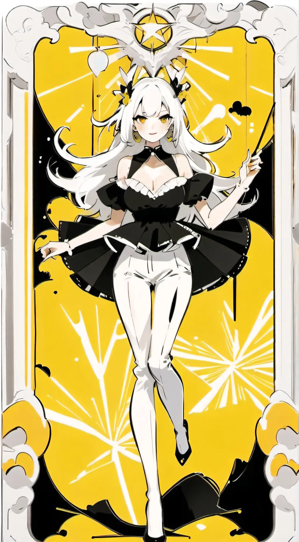 ai character: chefa louca  background