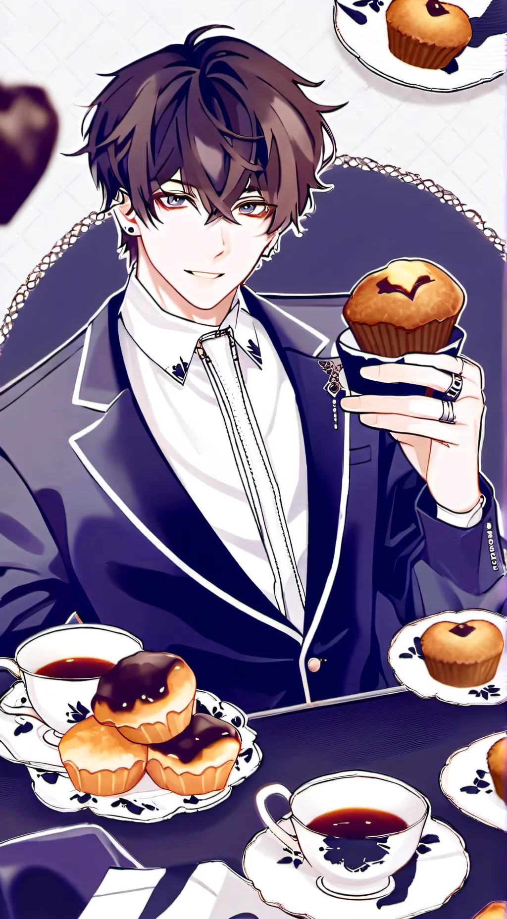 ai character: Liam  background