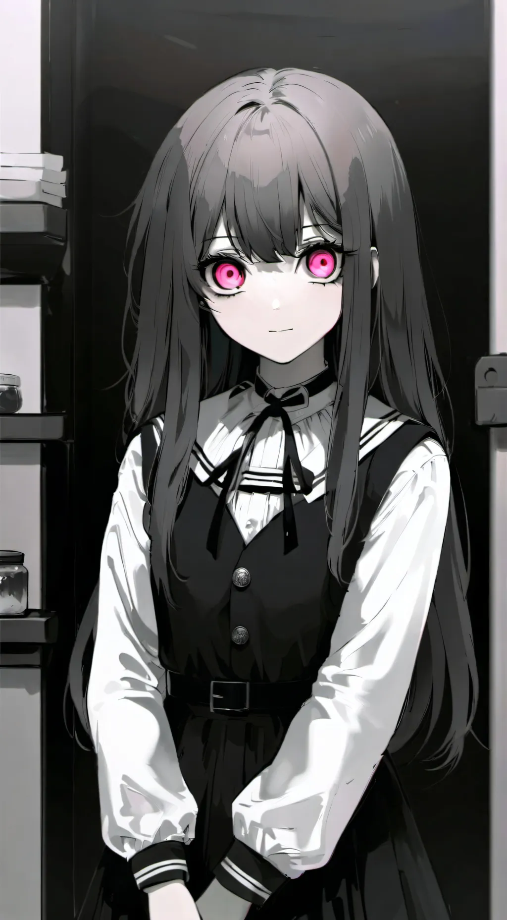 ai character: Luna  background