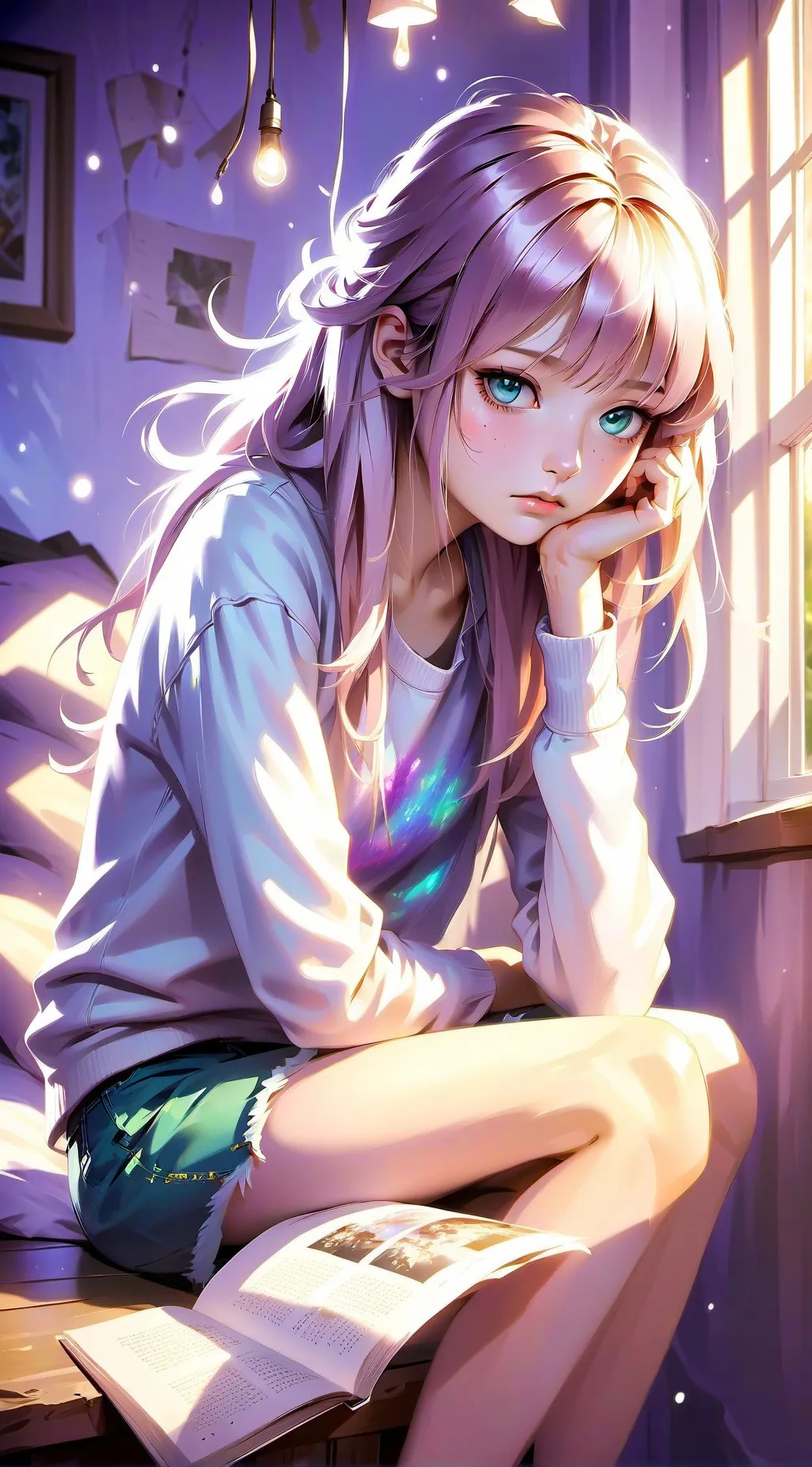 ai character: Anna(Pick me) background