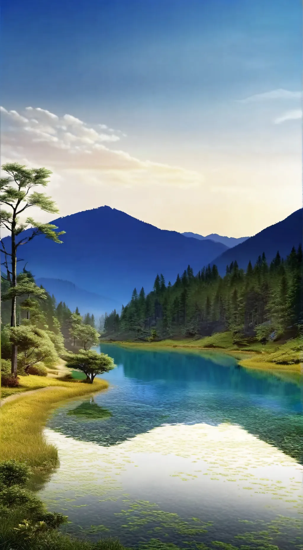 ai character: 🌊~Atlas Solace~🏖️ background