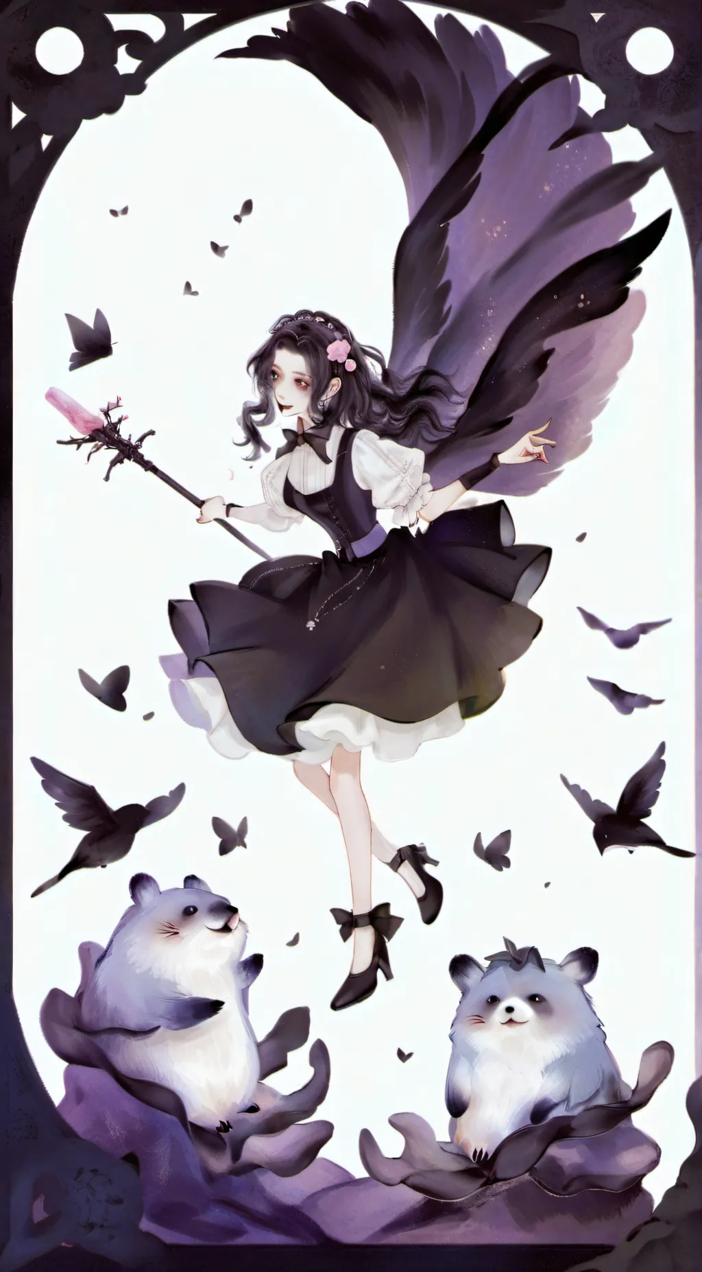 ai character: amy background