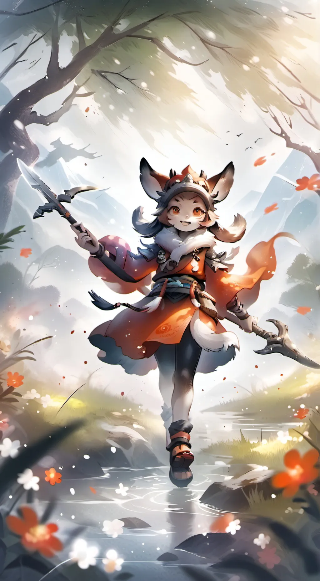 ai character: Demon slayer quiz background