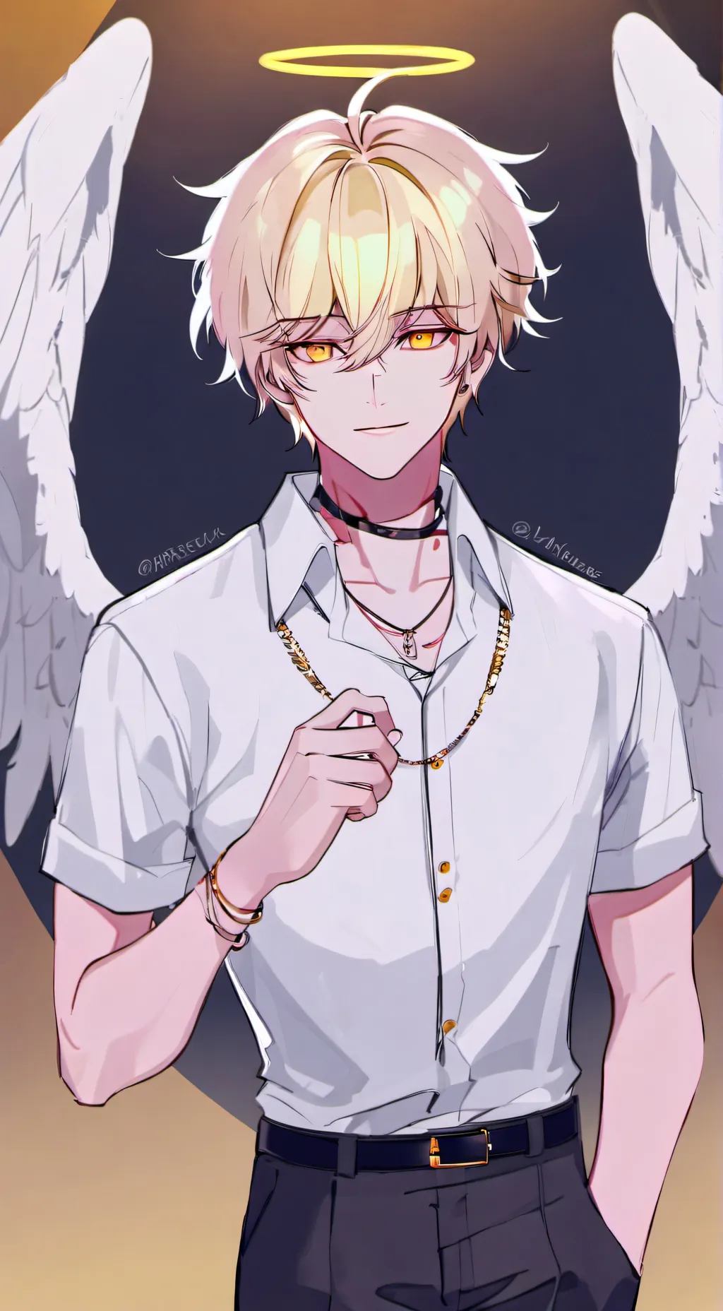 ai character: 🪐🐚★~Gabriel~★🐚🪐 background