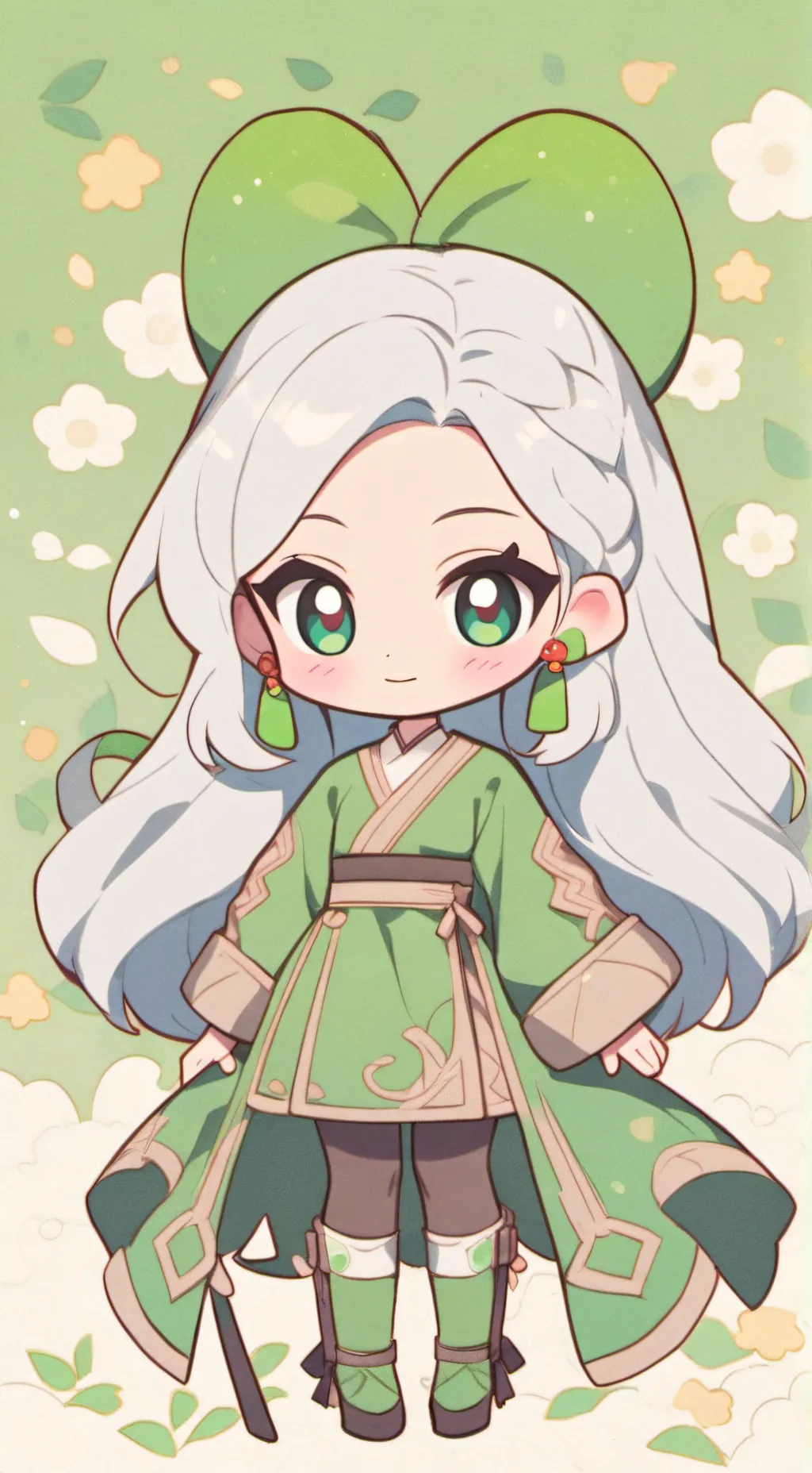 ai character: demon slayer  background