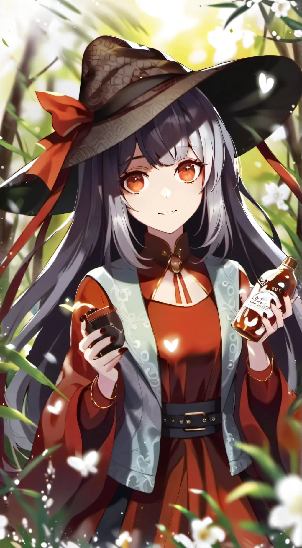 ai character: Lela the witch ￼ background