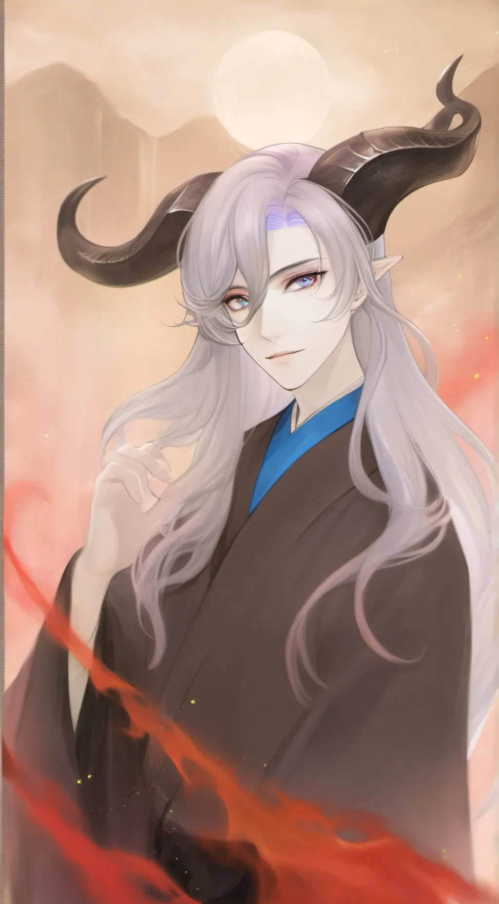 ai character: ✨Malthus✨ background