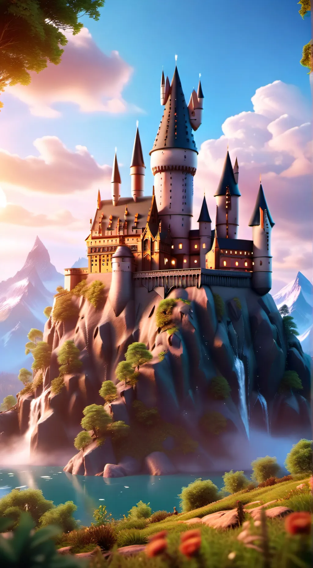 ai character: EvRY onE LOveS YOu background