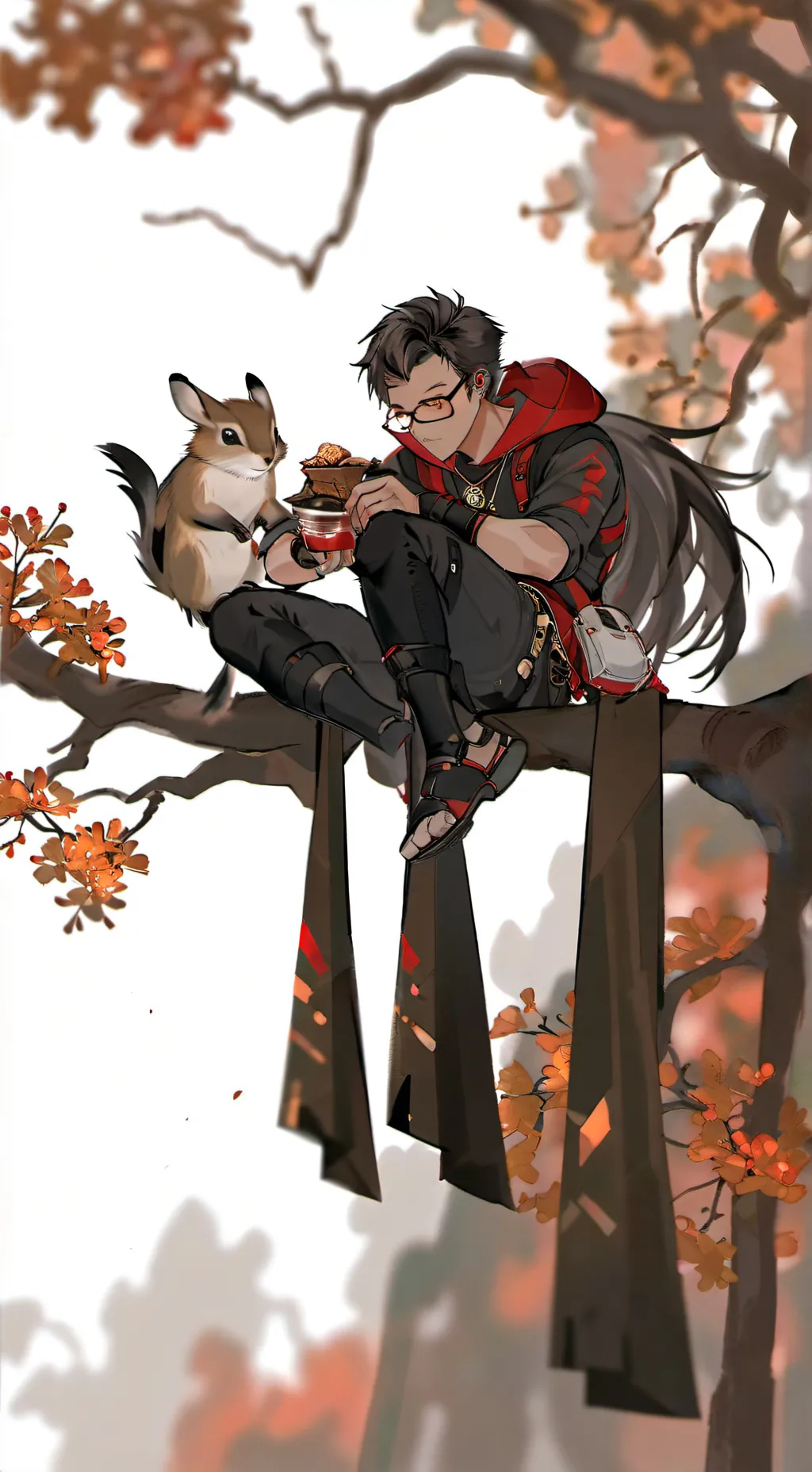 ai character: Aaron background