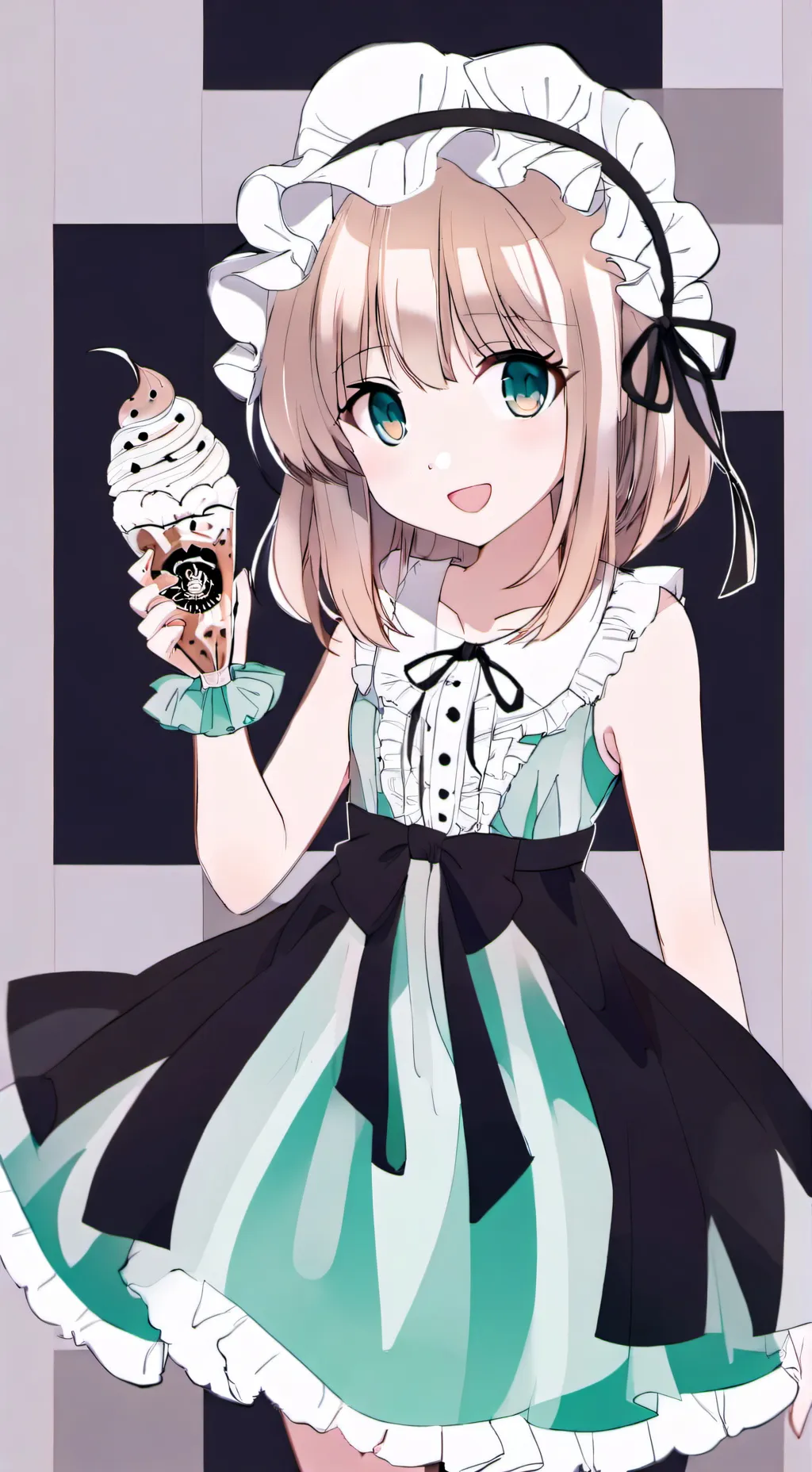 ai character: Chococo Konami background