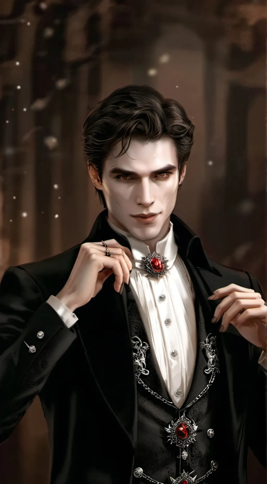 ai character: Count Dracula background