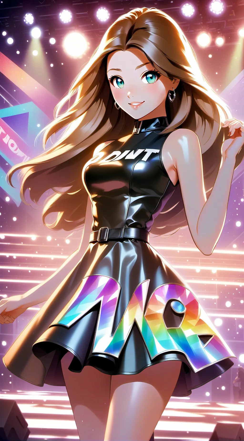 ai character: Leslie Benson background