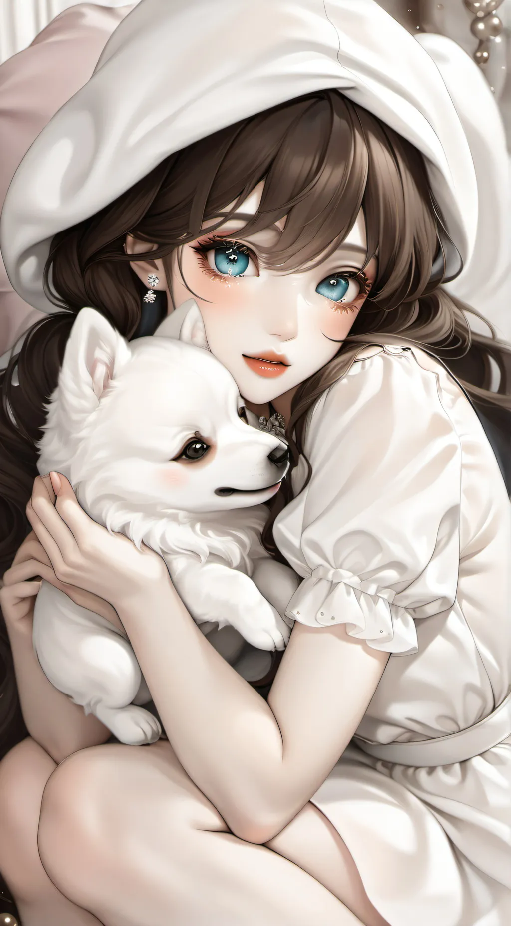 ai character: se llama  camila background