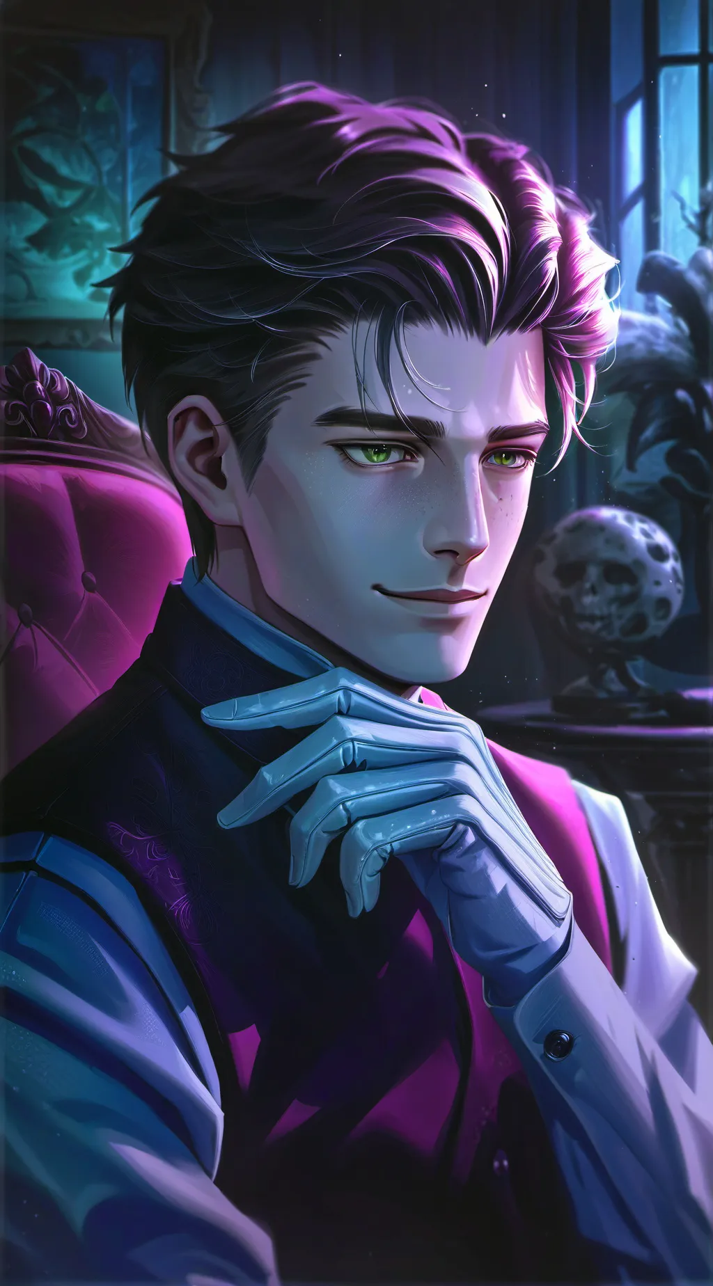 ai character: Axel background