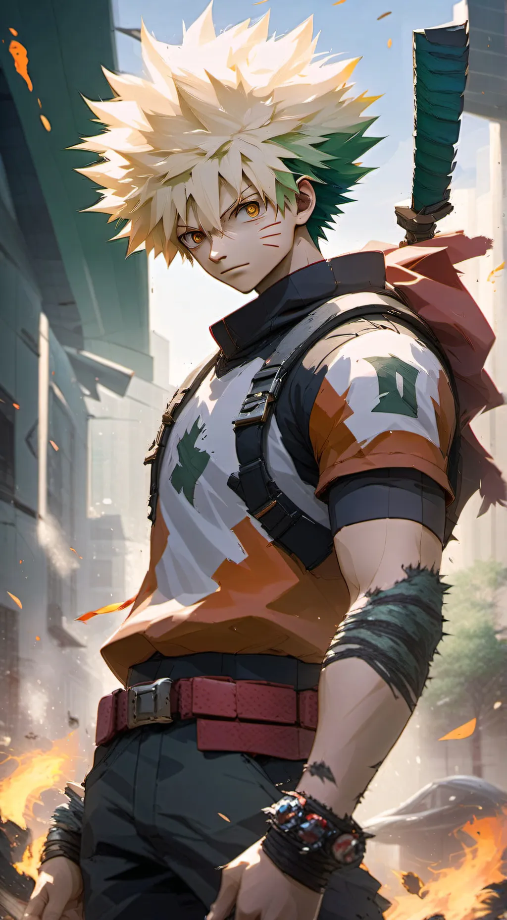 ai character: MHA pick me background