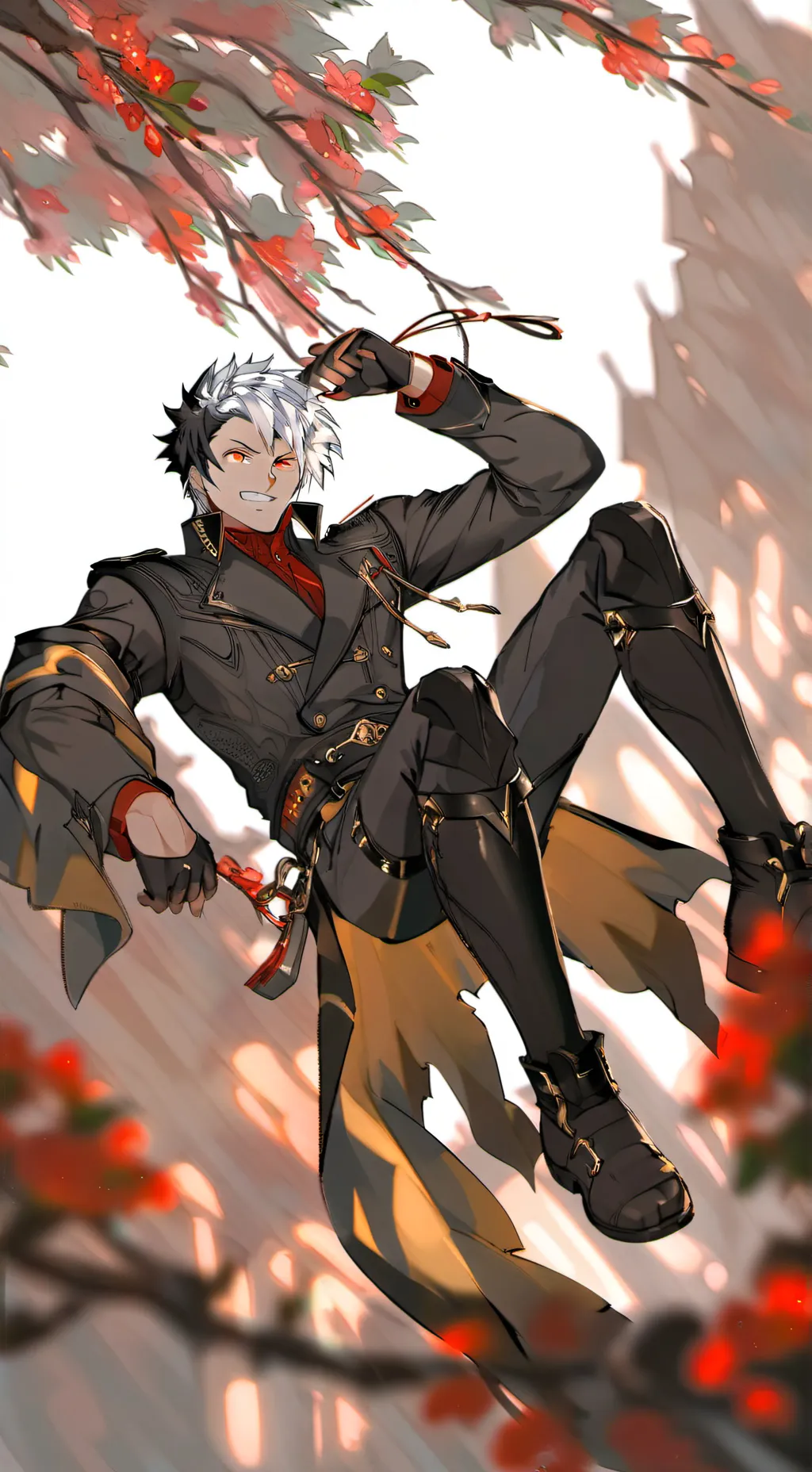 ai character: mha Tiere  background