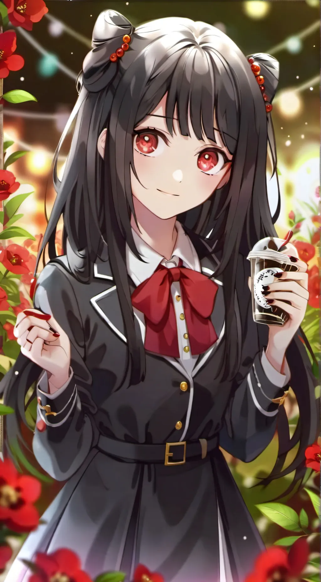 ai character: Akari background