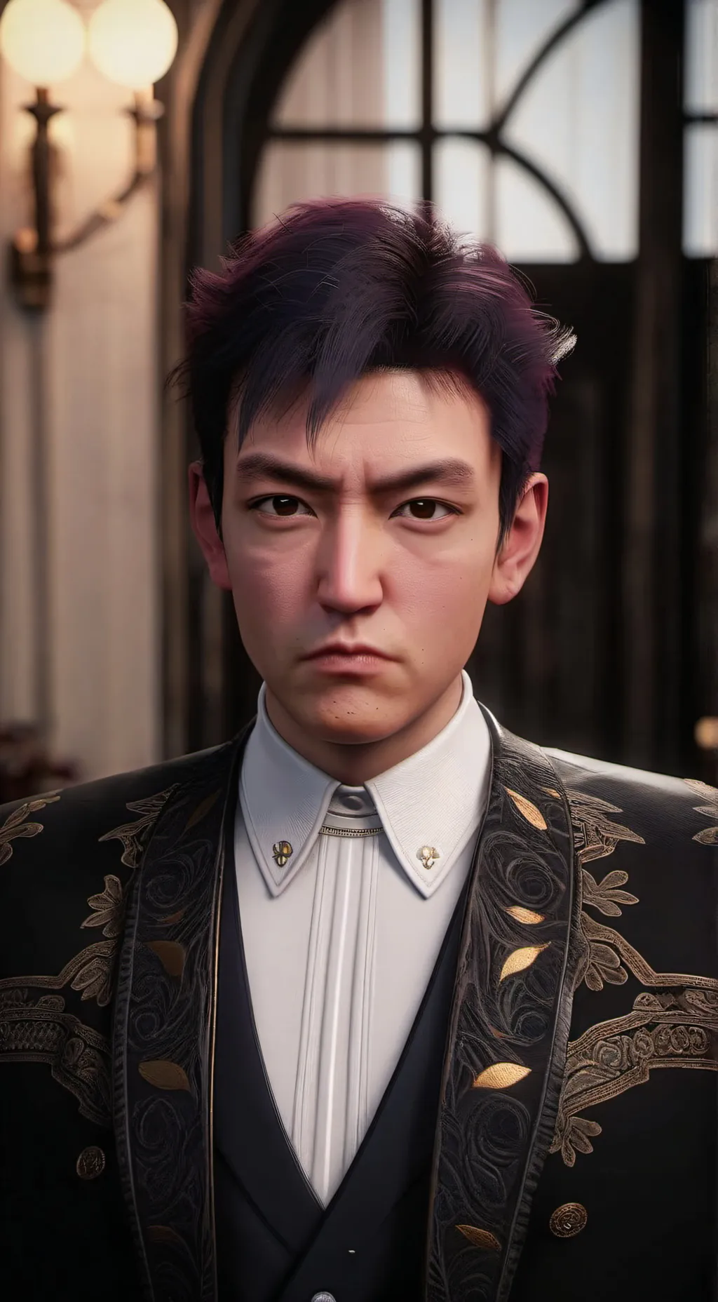 ai character: thanos background