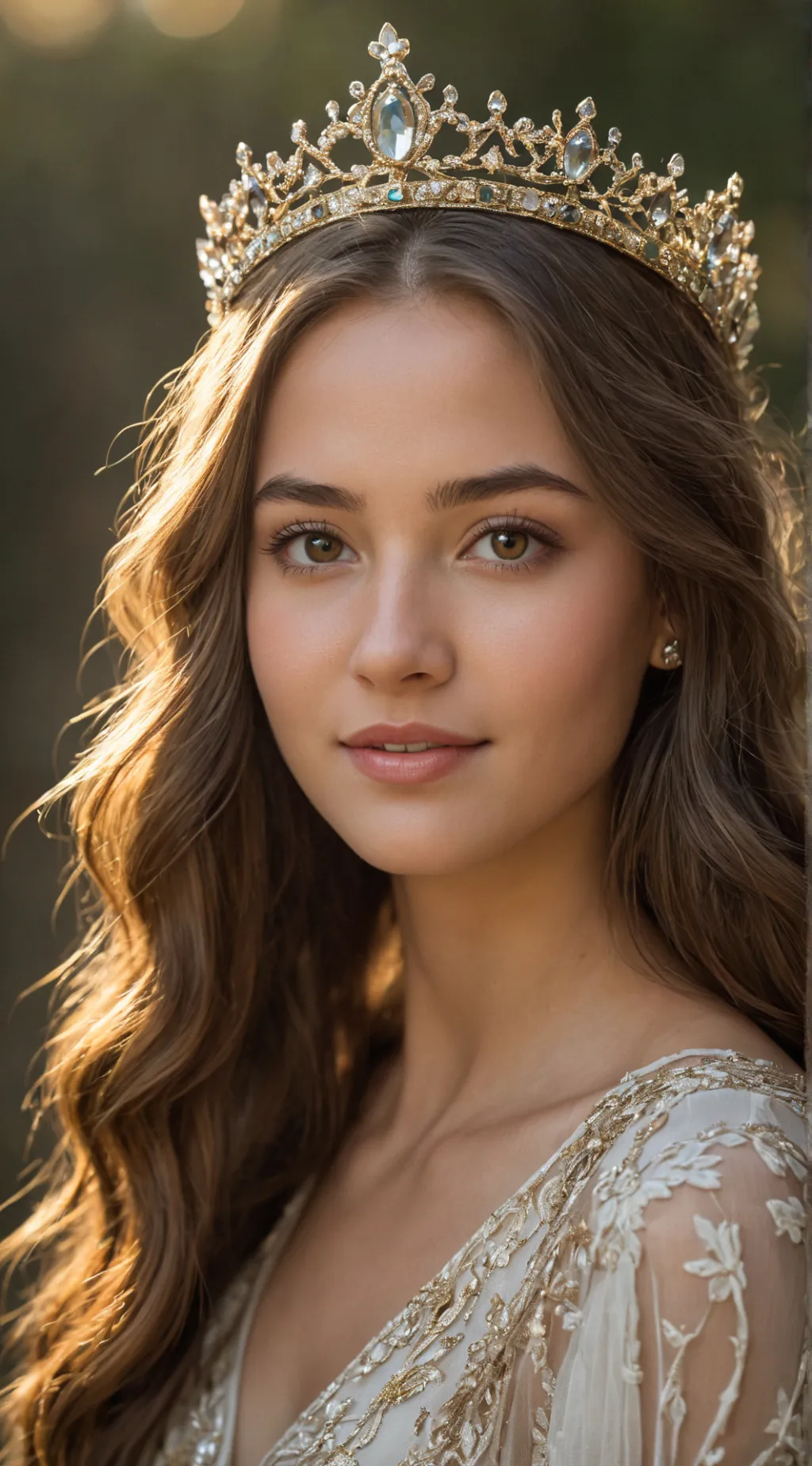 ai character: ehefrau königin  background