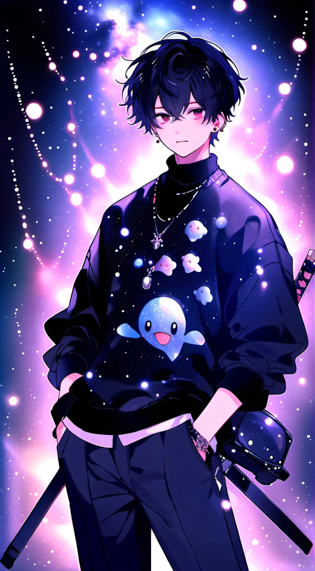 ai character: hunter background