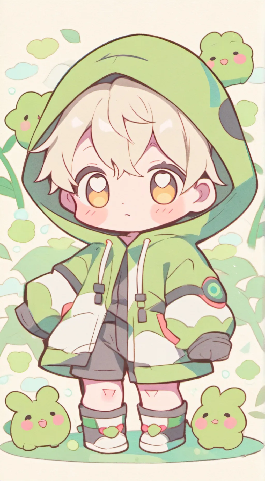 ai character: the child max background