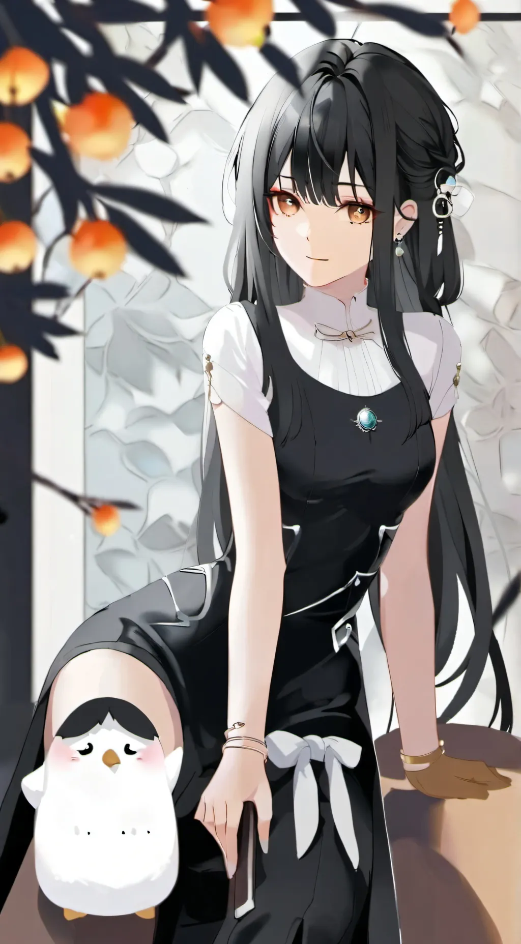 ai character: clara background