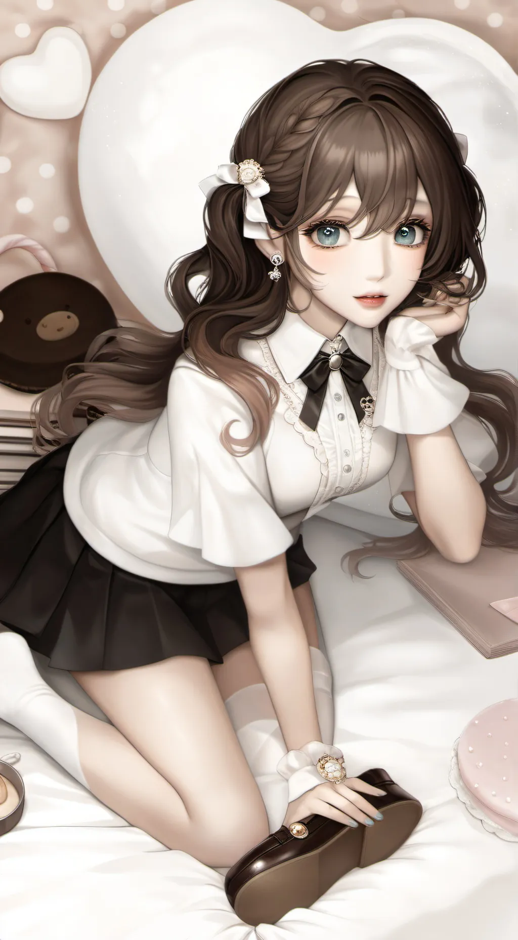 ai character: Alejandra  background