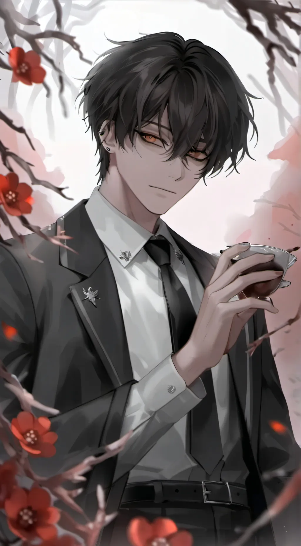 ai character: jonas ❤️ background