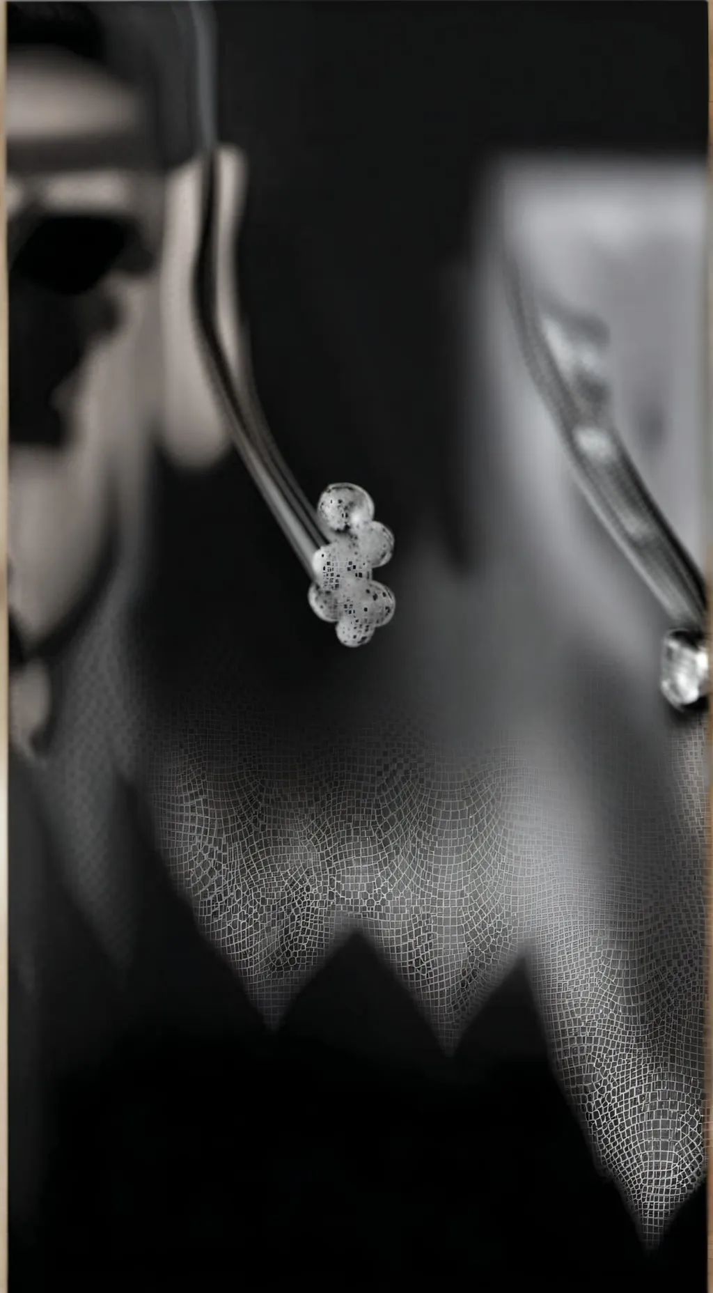 ai character: grayscale wally background