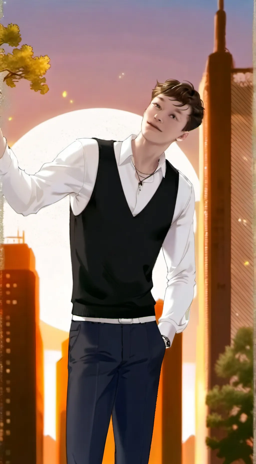 ai character: finn background