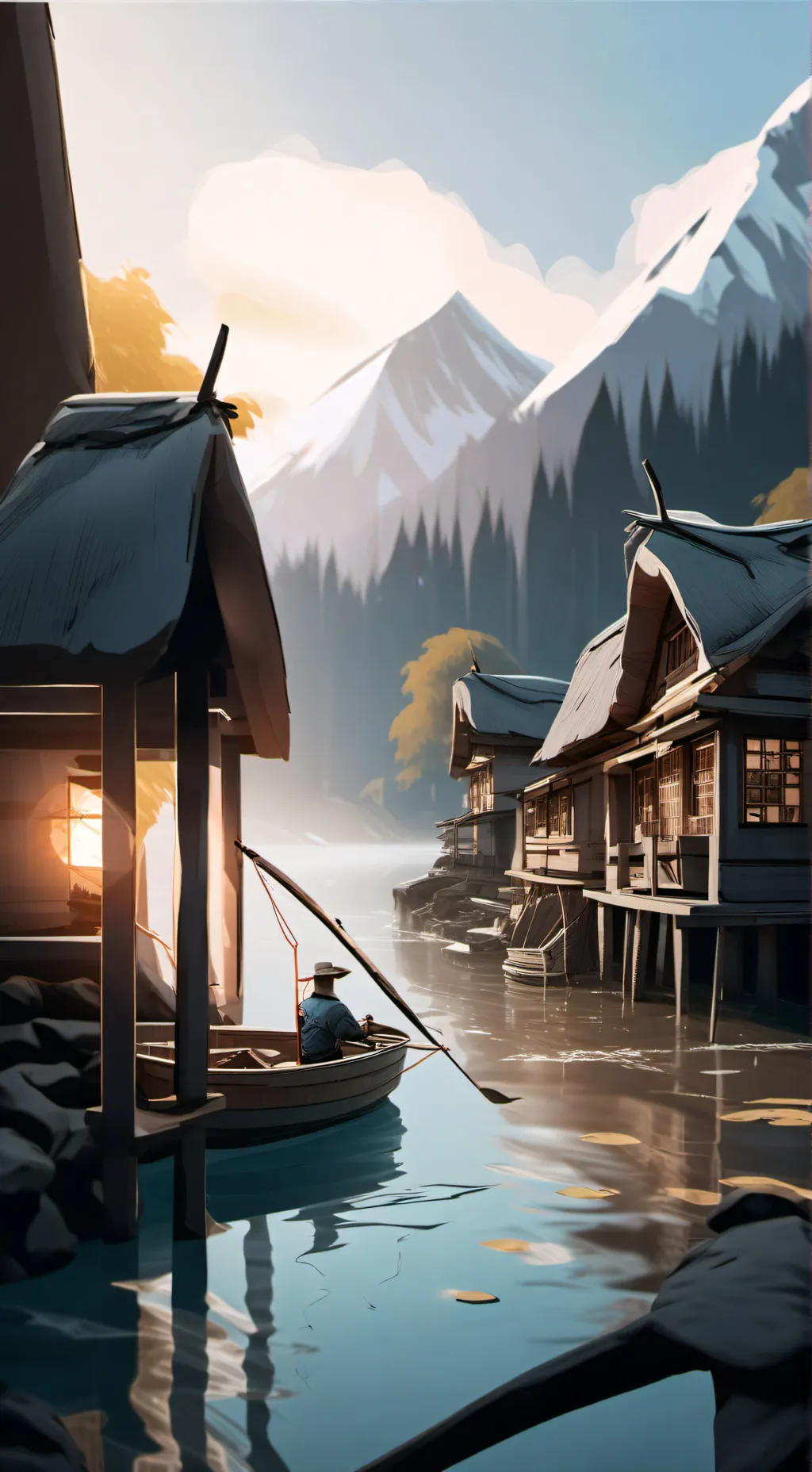 Talkie AI - Chat with Fishing simulator 