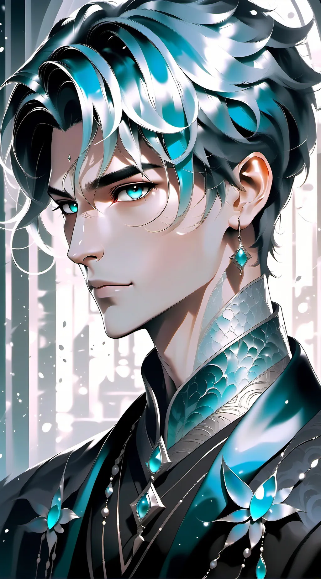 ai character: Kai x Jack/tu •/\• background