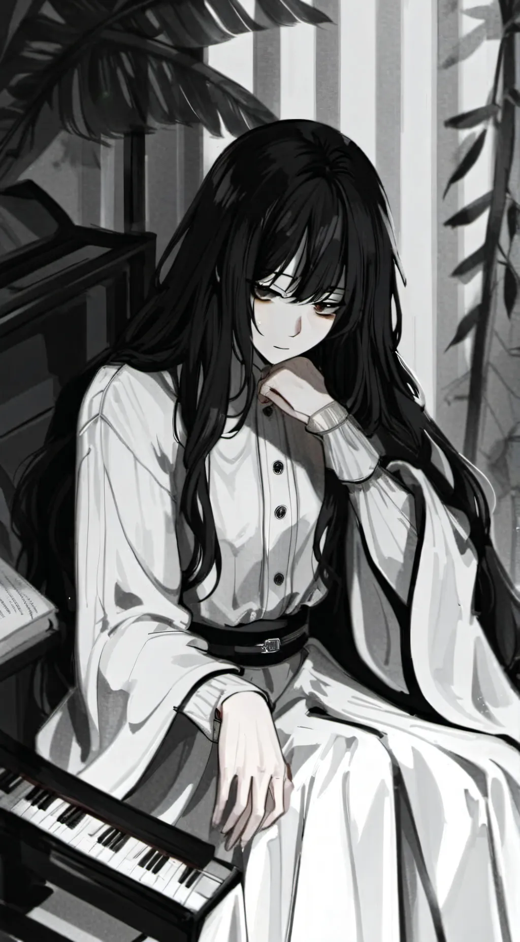 ai character: лена background