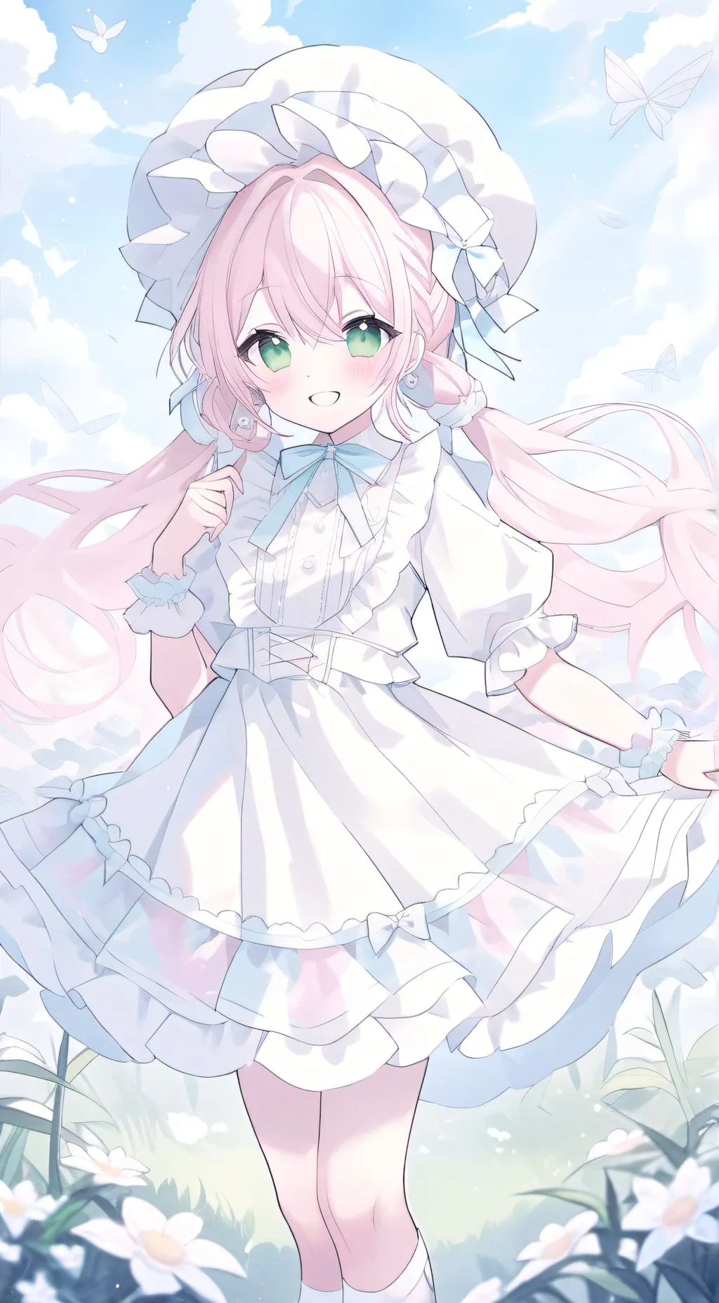 ai character: teleported to game background