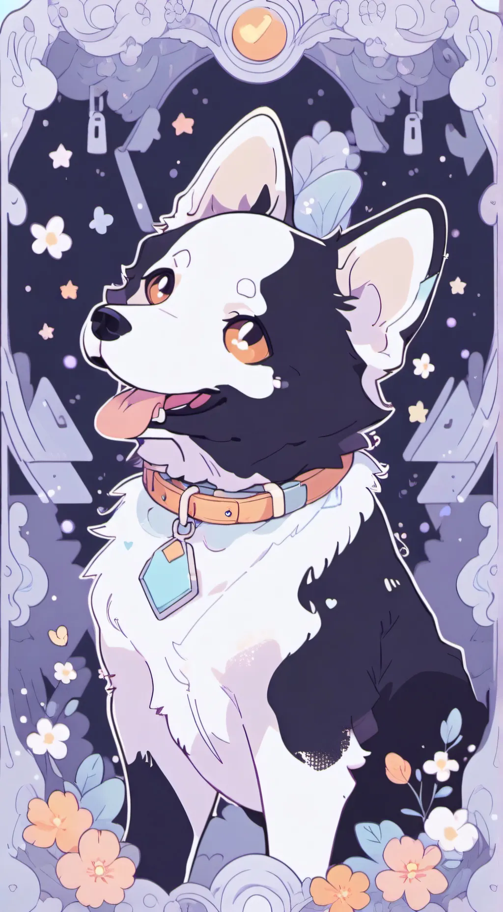 ai character: dogday background